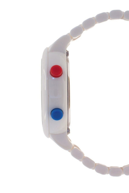 Reloj para adulto LEGO® Digifigure Digital Blanco