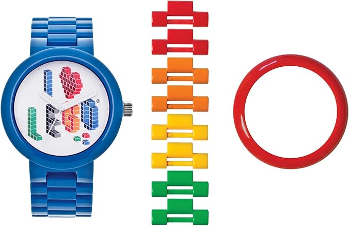 Reloj para adulto LEGO® I LOVE LEGO Azul